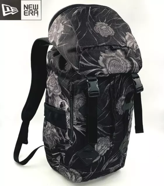 YOHJI YAMAMOTO × NEW ERA SKULL&ROSE PRINT SS22 Backpack 35L