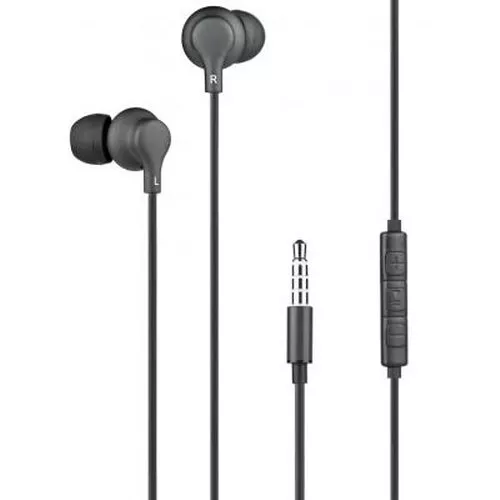 Auriculares con botón Jack de 3,5 mm con control remoto y micrófono