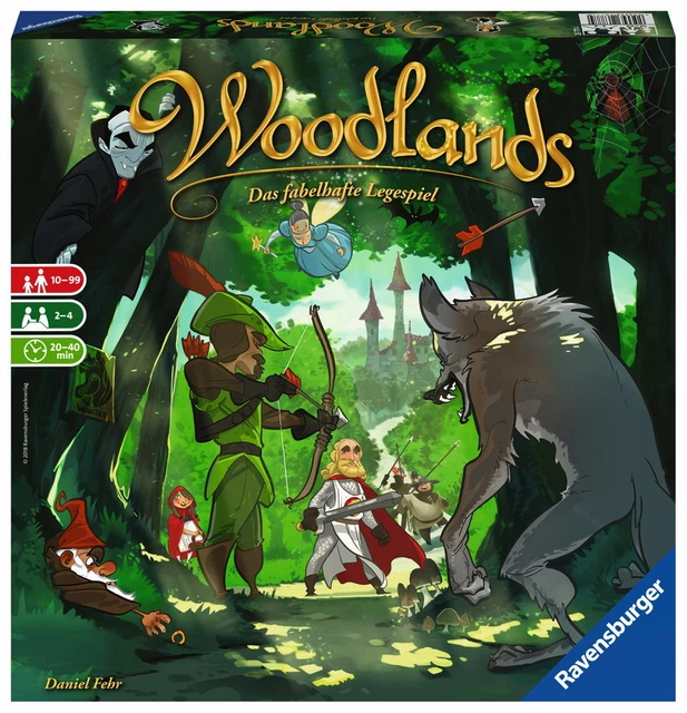 Ravensburger Familienspiel Wettlaufspiel Woodlands 26777