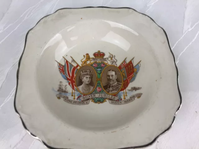 King George V & Queen Mary - Silver Jubilee 1935 - Small Bowl