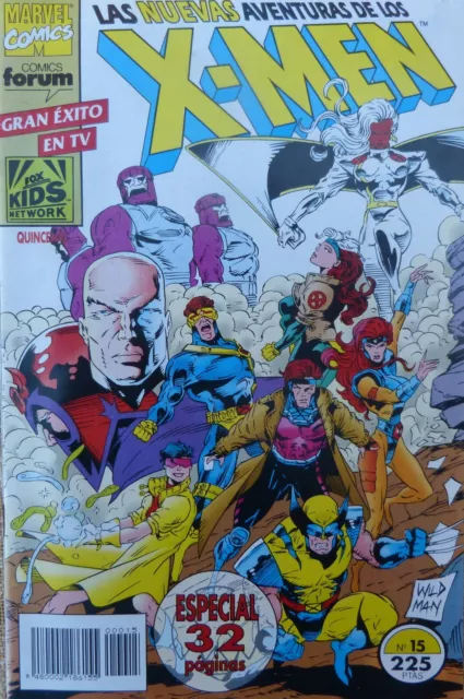 Comic X-MEN ,Nº 15-Espc 32 paginas-Marvel Comics,1995 Las nuevas aveturas