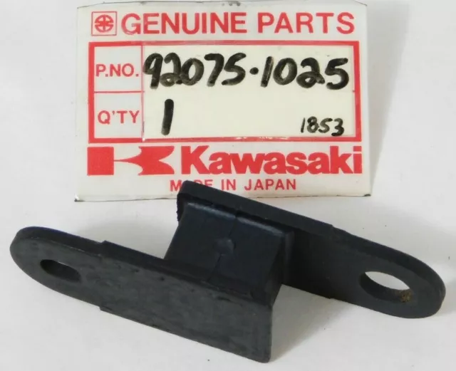 NOS Genuine 1974-1979 Kawasaki KX 250 Exhaust Muffler Hanger Bracket Damper OEM
