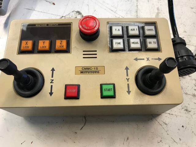MITUTOYO CMMC-1S JOYSTICK Controller Cmm £49.00 - PicClick UK