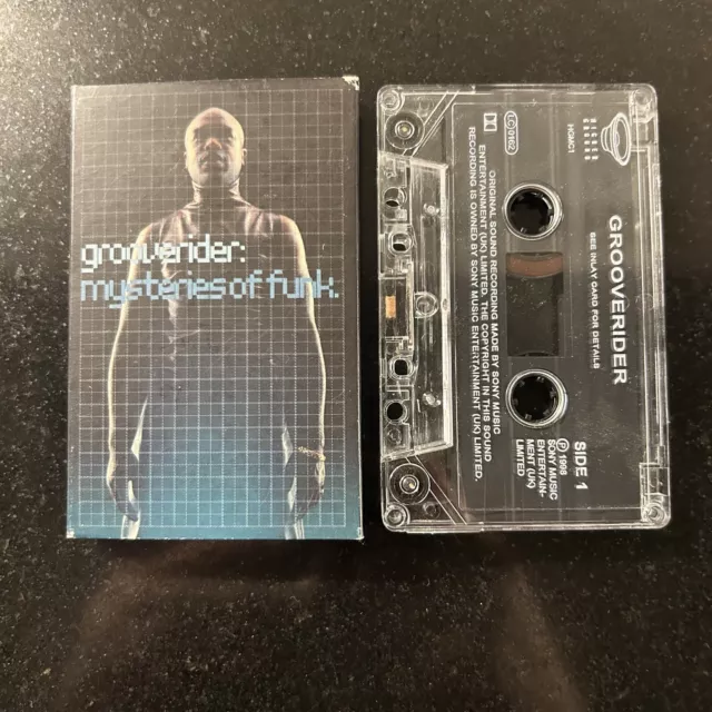 Grooverider - Mysteries Of Funk (Rare 6Trk Sampler Cassette Tape)