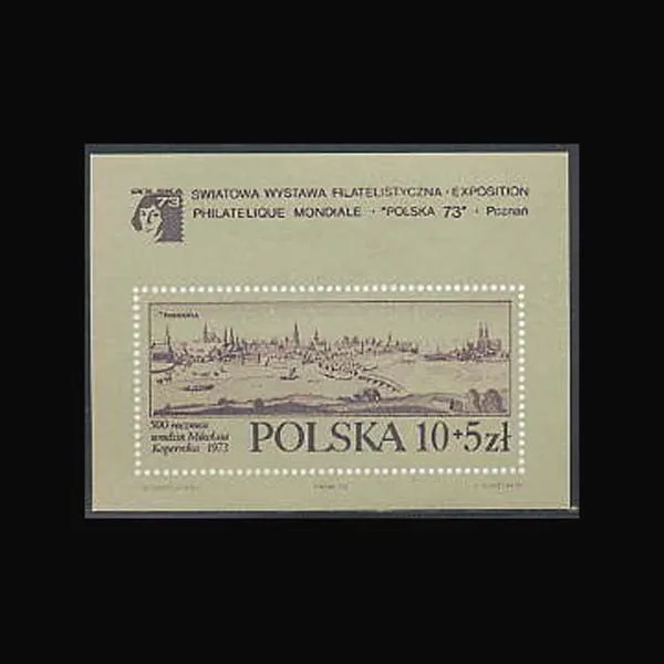 POLAND , Sc #B128, MNH,1973, S/S, Stamp Expo, Poznan