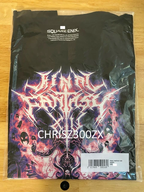 FINAL FANTASY XIV T-shirt XL 2014 ChinaJoy Limited Event
