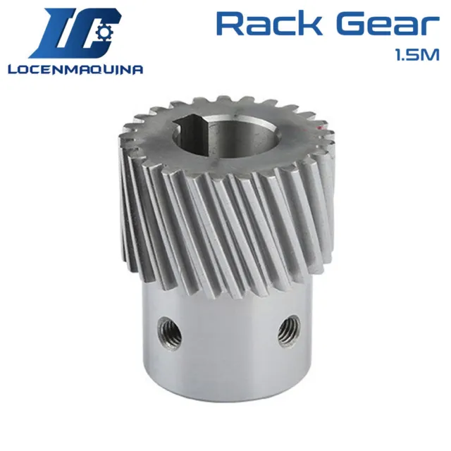 Helical Left Hand Rack Gear Pinion for Transmission 1.5M 25 30 Teeth 45 50 55
