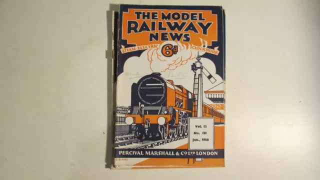 The Model Railway News Volume 12 1936 - 5 Issues