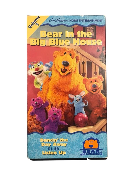BEAR IN THE Big Blue House Volume 3 VHS Jim Henson £8.21 - PicClick UK