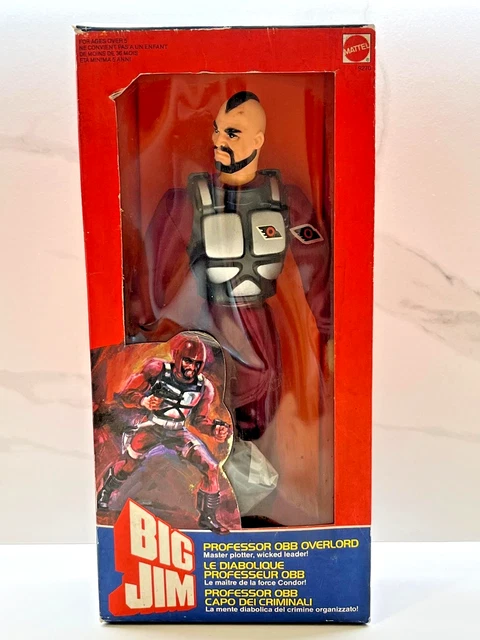 Big Jim Mattel – OBB Overlord Réf 9270, Complet Et Neuf En Boîte (1984)