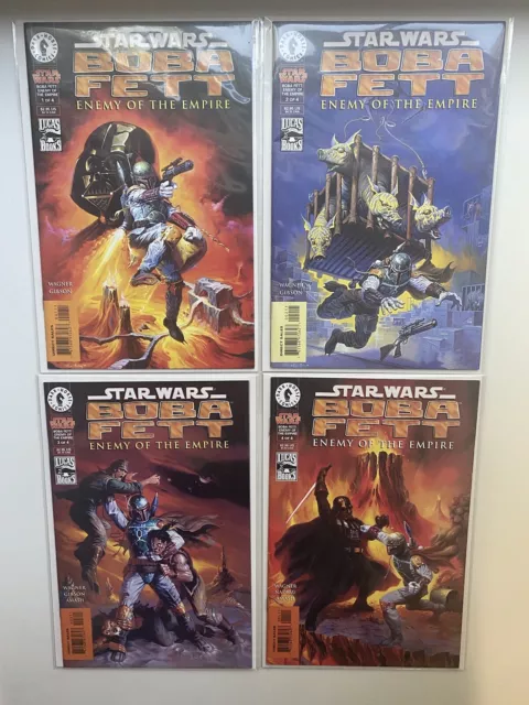 Star Wars Boba Fett Enemy of the Empire #1-4 Complete Set Dark Horse 1 2 3 4