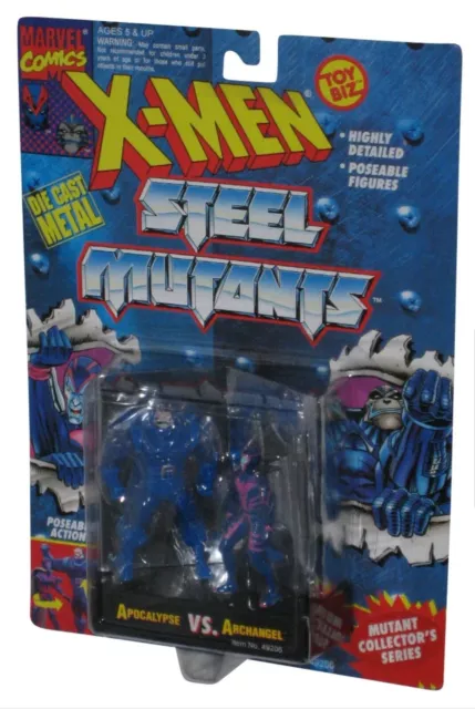 Marvel X-Men Steel Mutants (1994) Toy Biz Apocalypse vs Archangel Figure Set