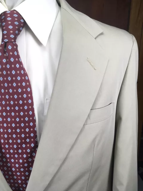 Haspel Khaki Suit Lightweight Summer USA vintage Awesome Untagged roughly 40 R