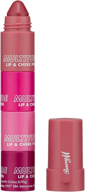 Pluma para labios y mejillas Barry M Cosmetics Multitude, mezcla y combina manchas de color a la sombra