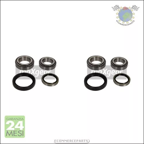 2x Mozzo cuscinetto ruota Maxgear Anteriore per DAIHATSU FEROZA