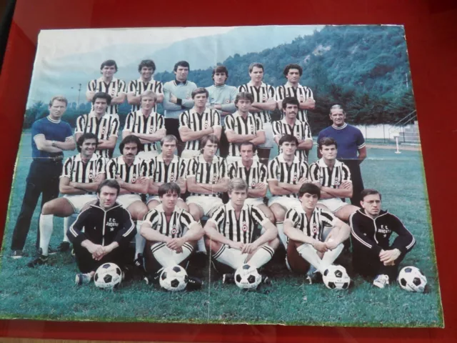 Poster Squadra Juventus Grande 40x53 1979-80! Ottimo!!