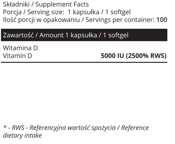 SOWELO Vitamin D3 5000 IU Softgels Mit Hochwirksamen Starken Knochen 2