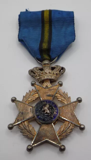 Belgium / Belgian Order Of Leopold Ii Medal Knight Class (A)