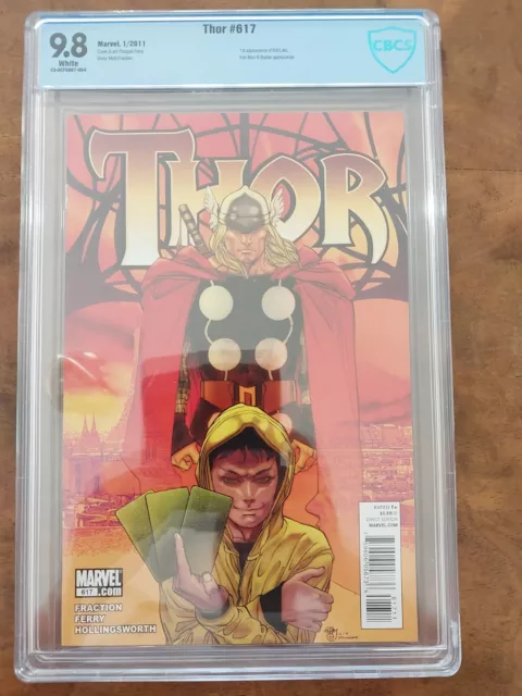 THOR #617 First appearance KID LOKI  2011 KEY CBCS 9.8