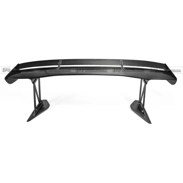 For Mitsubishi 01-07 EVO 7 8 9 VTX Type5 Style Carbon GT Wing Spoiler 1700mm