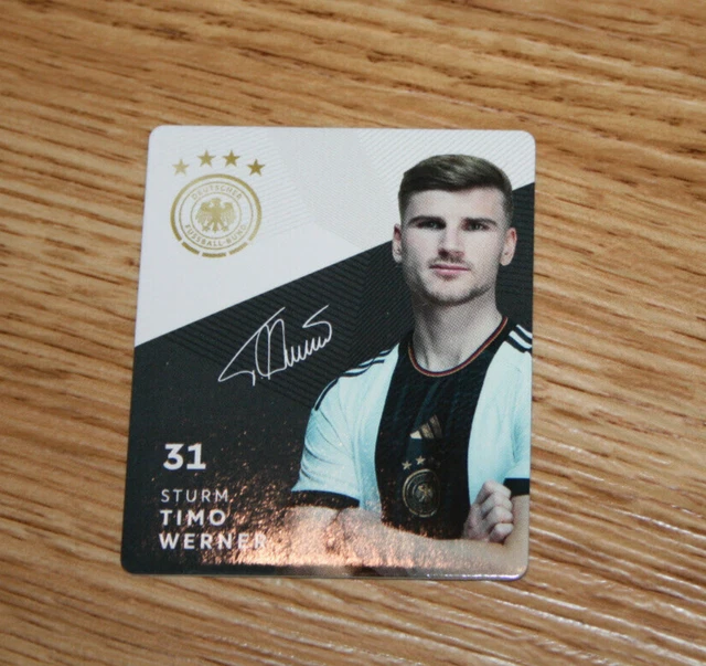 Rewe WM 2022 Sammelkarte Glitzerkarte – Matthias Ginter, Inkl. WIZUALS Sticker