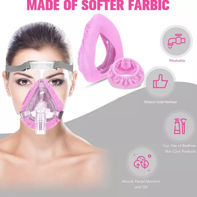 Mask Liners Reusable Fabric Comfort Covers Reduce Air Leaks Skin Irritation Sp