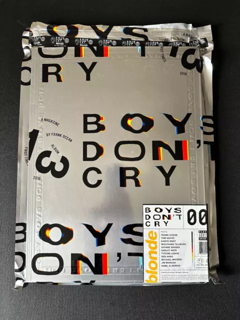 Sealed Frank Ocean Boys Don’t Cry Magazine Blonde 1st First Edition