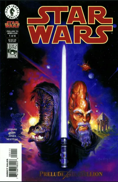 STAR WARS #1 PRELUDE TO THE REBELLION Ki-Adi-Mundi Dark Horse 1998 NM Unread