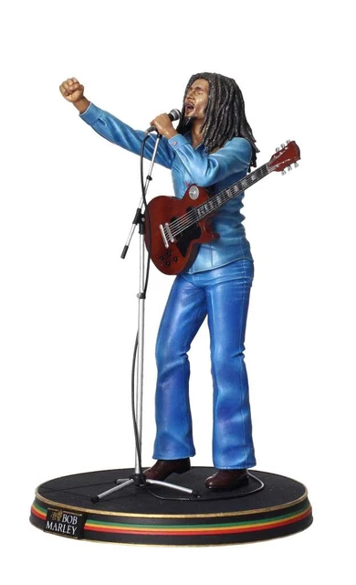 SD TOYS Figura Bob Marley – Concerto Rainbow '77 – Edizione Da Collezione, Altezza 23 Cm, PVC - 2