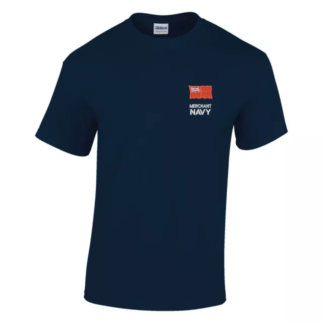 OFFICIAL Merchant Navy 100% pre-shrunk Cotton T-Shirt