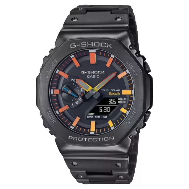 Just Released G-Shock Gmb2100Bpc-1A Full Metal Polychromatic Accents Men's Watch