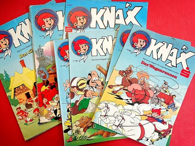 Aussuchen aus: Knax Heften * 1976 - 1987 * Z 1, 1 - 2, 2+, 2, 3 * gebraucht