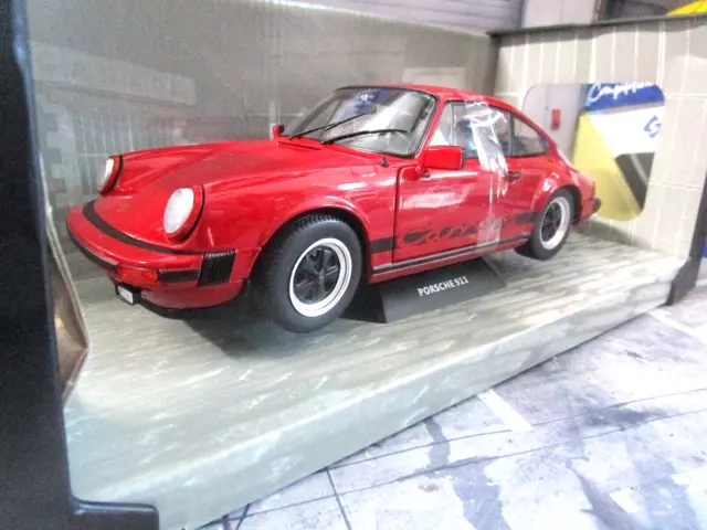 PORSCHE 911 Carrera 3.0 Coupe G-Modell 1977 rot red S1802606 Solido 1:18