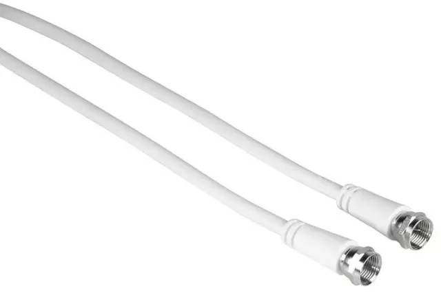 Satellite Câble de Connexion, 10m, Blanc - 205040