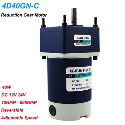 Liukouu Motoriduttore reversibile a coppia elevata reversibile DC 12V Motoriduttore CW/CCW 62RPM 
