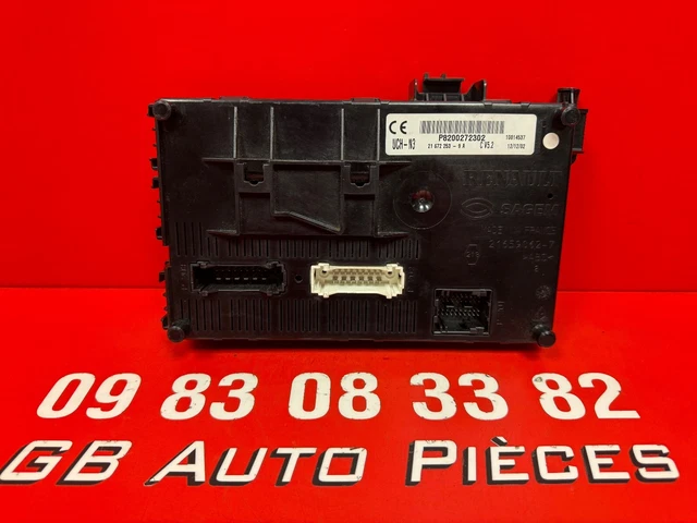 RENAULT CLIO 2 Phase 2 Boite A Fusible Bsi Uch N3 P8200272302 Vierge