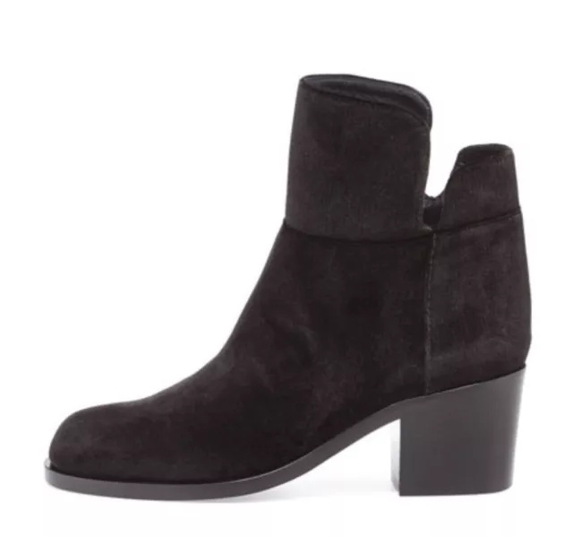 Laurence Dacade Velvet Low Equestrian Boots Black