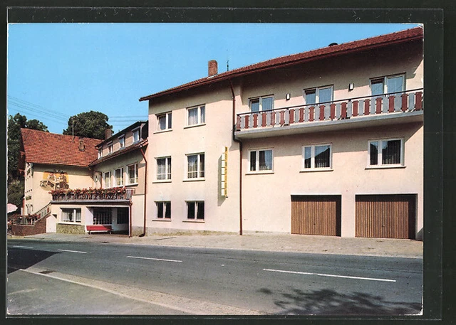 AK Obertrubach, Gasthof u. Pension zur Fränkischen Schweiz, Bes. Hans Maier