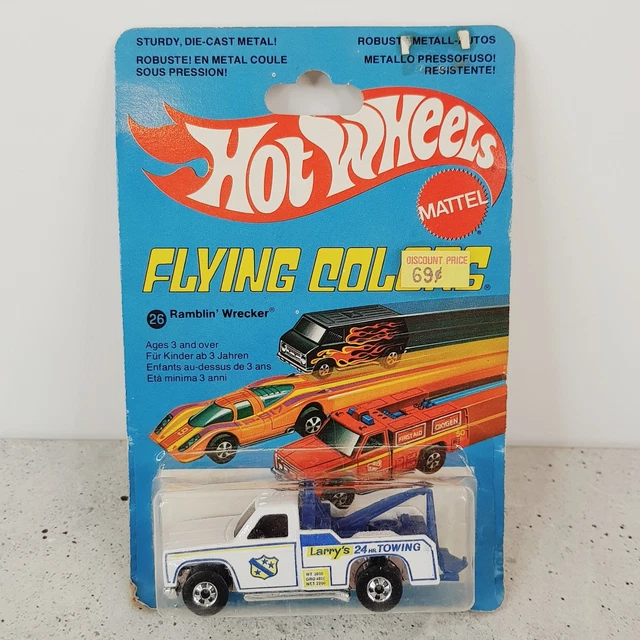 Hot Wheels Flying Colors 1979 - Fire Eater 1/64 - Dans Blister Non Ouvert