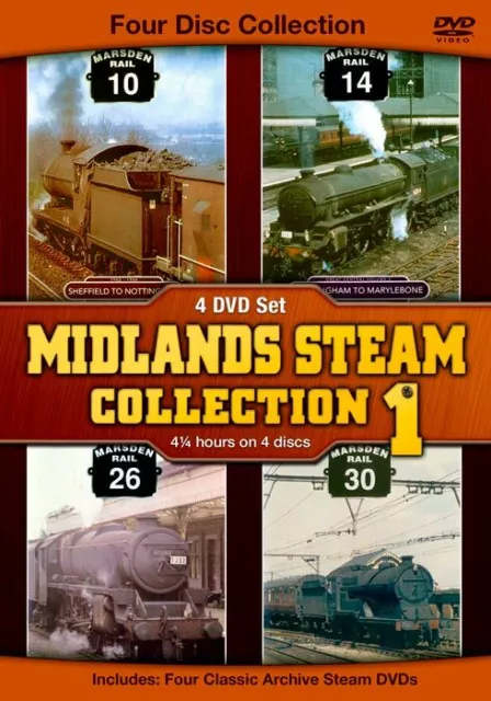 Midlands Steam Collection No.1  (4 disc set)