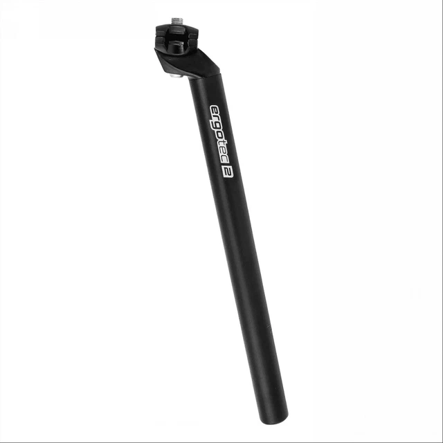 Tige de selle route-vtt ergotec patent aluminium noir diam 25.0 mm l 350 mm recu