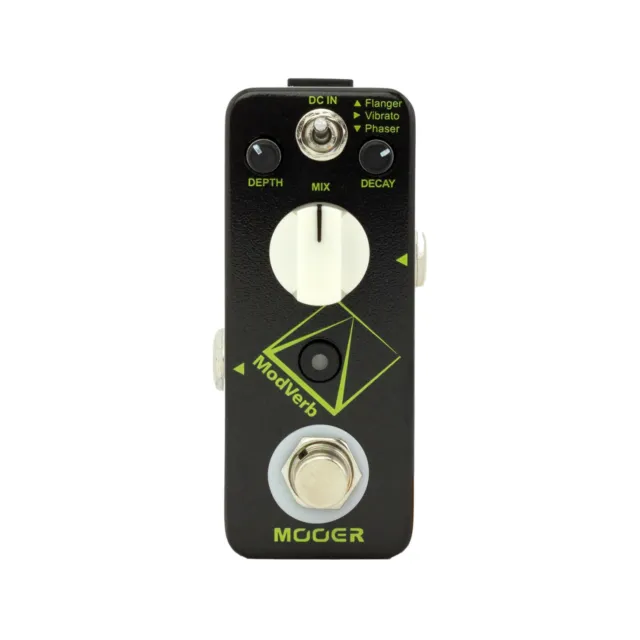 NEW Mooer ModVerb Modulation & Reverb Micro Electric Guitar Effects Pedal