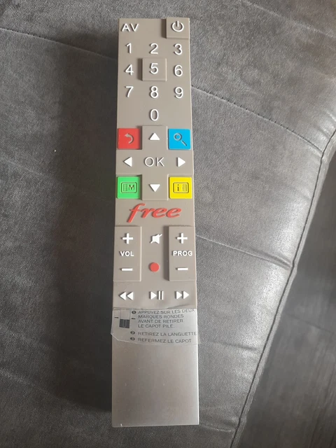 🟧 🟧 🟧 Télécommande NEUVE Officielle pour Décodeur Freebox V6 Free Révolution