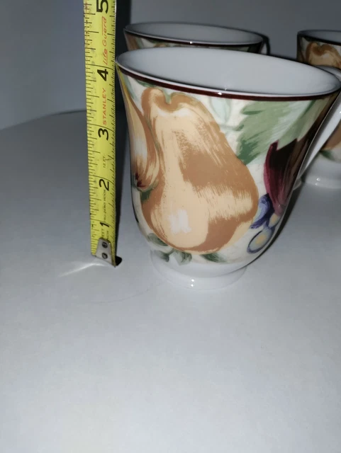 Noble excellence NapaValley Coffee Cup 1 Cup Discontinued Pattern From Dillard's