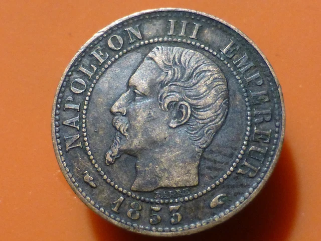 1 Centime - Napoleon Iii - 1853 A - Recherchee & Qualite Ttb !