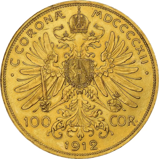 [#1286836] Autriche, François-Joseph, 100 Corona, 1912, Vienne, Or, TTB+, KM:281 2