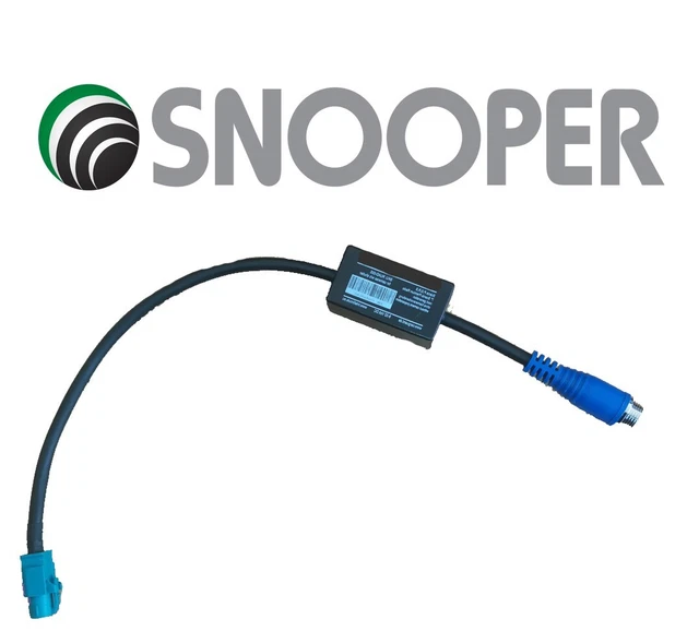 Adattatore telecamera snooper 4 pin su 7"" Scania Prem. E130 - ECU AUS4 Sistemi di infotainment.