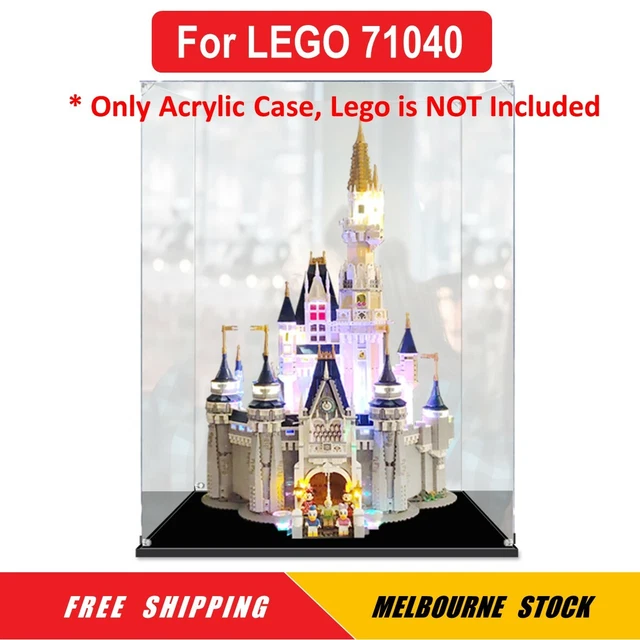 DISPLAY CASE FOR LEGO 71040 The Disney Castle Storage Box Dust Proof