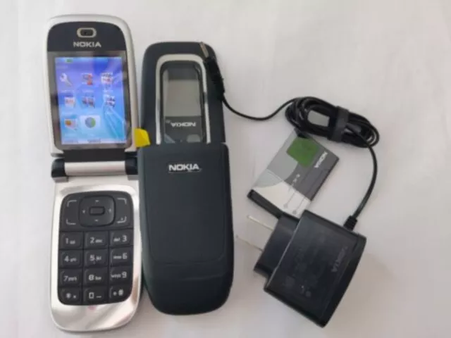 Nokia 6131 Original 2G GSM Camera FM Unlocked Keyboard Bluetooth Flip Phones
