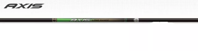 Easton - 4MM Axis Long Range - .003" - 400 Spine - Bare Shaft - 12 Pk
